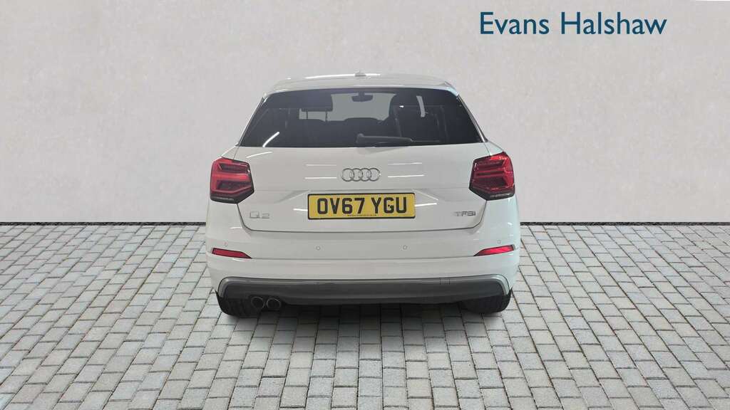 Audi Q2 1.4 Tfsi S Line S Tronic 2017 OV67YGU White #5