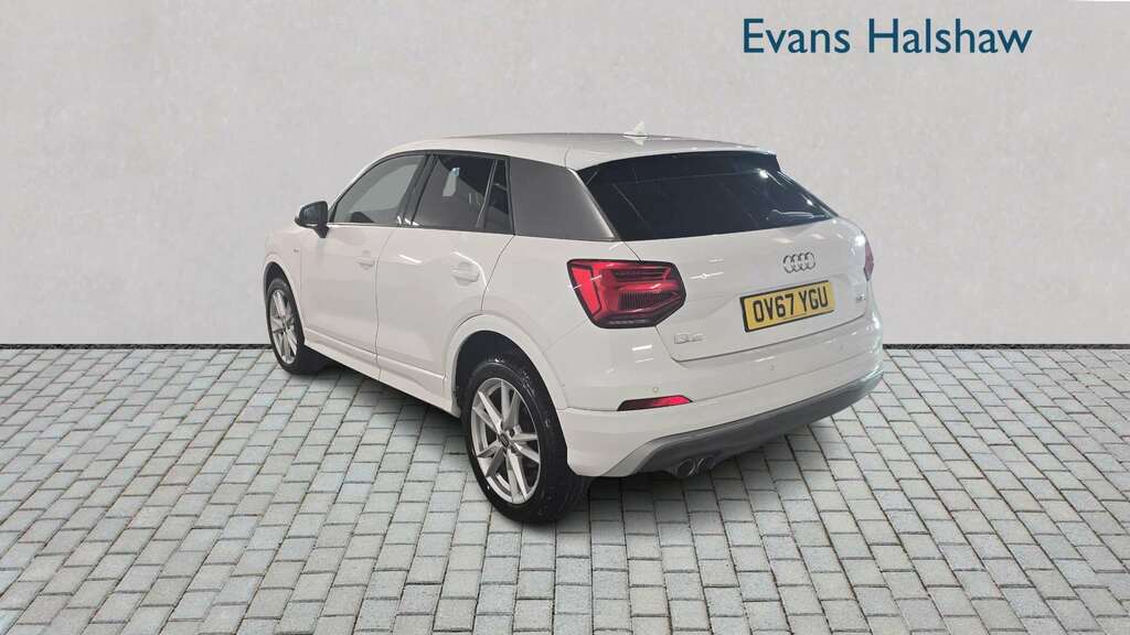 Audi Q2 1.4 Tfsi S Line S Tronic 2017 OV67YGU White #4