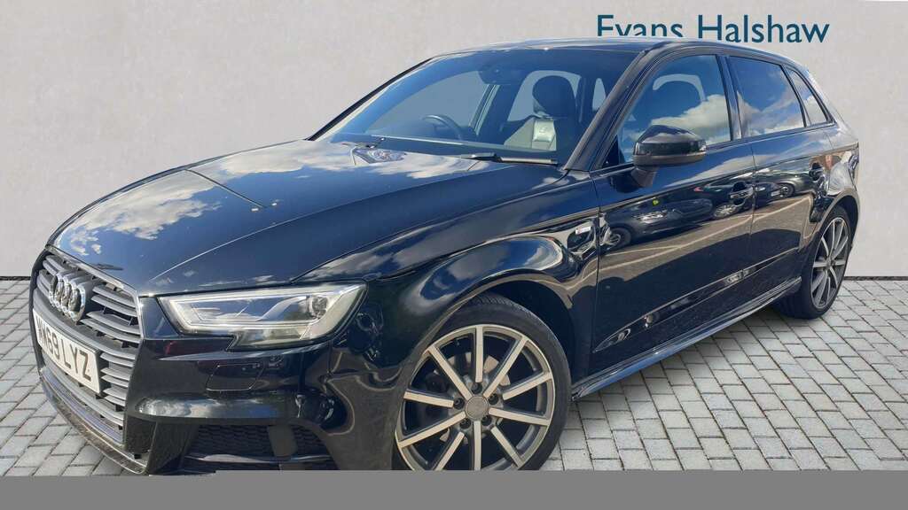 Audi A3 30 Tfsi 116 Black Edition 2020 MW69LYZ Black #2