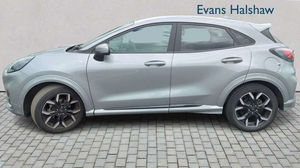 Ford Puma 1.0 Ecoboost Hybrid Mhev 155 St-line X 2023 BP23YBC Silver #3