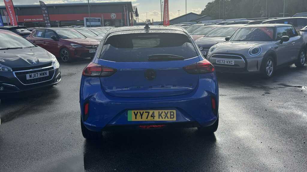 Vauxhall Corsa-e 100Kw Ultimate 50Kwh 2024 YY74KXB Blue #5