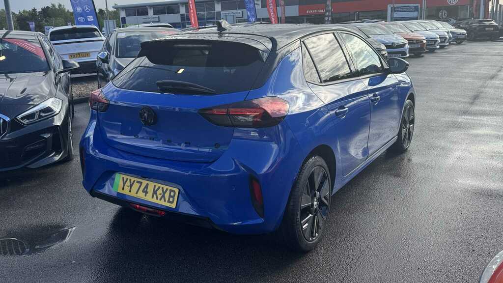 Vauxhall Corsa-e 100Kw Ultimate 50Kwh 2024 YY74KXB Blue #6