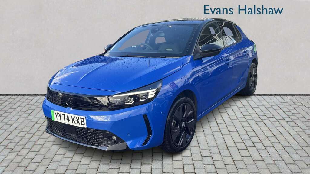Vauxhall Corsa-e 100Kw Ultimate 50Kwh 2024 YY74KXB Blue #3