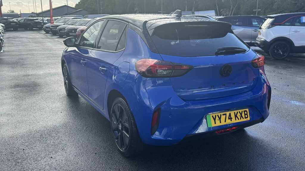 Vauxhall Corsa-e 100Kw Ultimate 50Kwh 2024 YY74KXB Blue #4