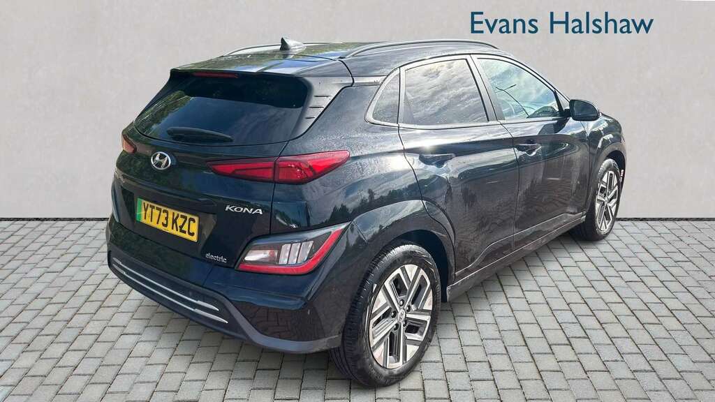 Hyundai Kona 150Kw Ultimate 64Kwh 2023 YT73KZC Black #3