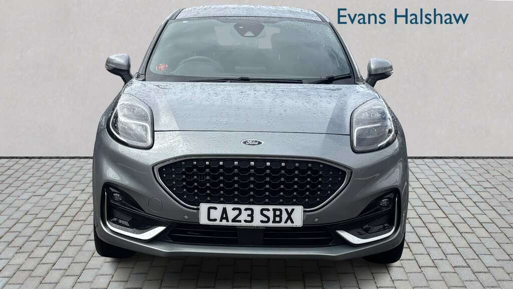 Ford Puma 1.0 Ecoboost Hybr Mhev 155 St-line Vignale Dct CA23SBX Silver #3