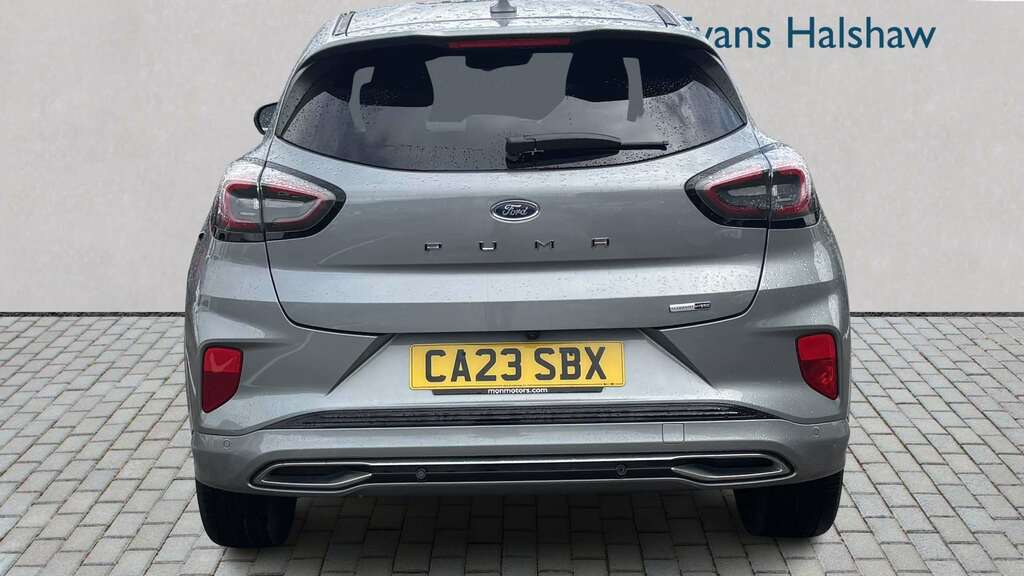 Ford Puma 1.0 Ecoboost Hybr Mhev 155 St-line Vignale Dct CA23SBX Silver #4