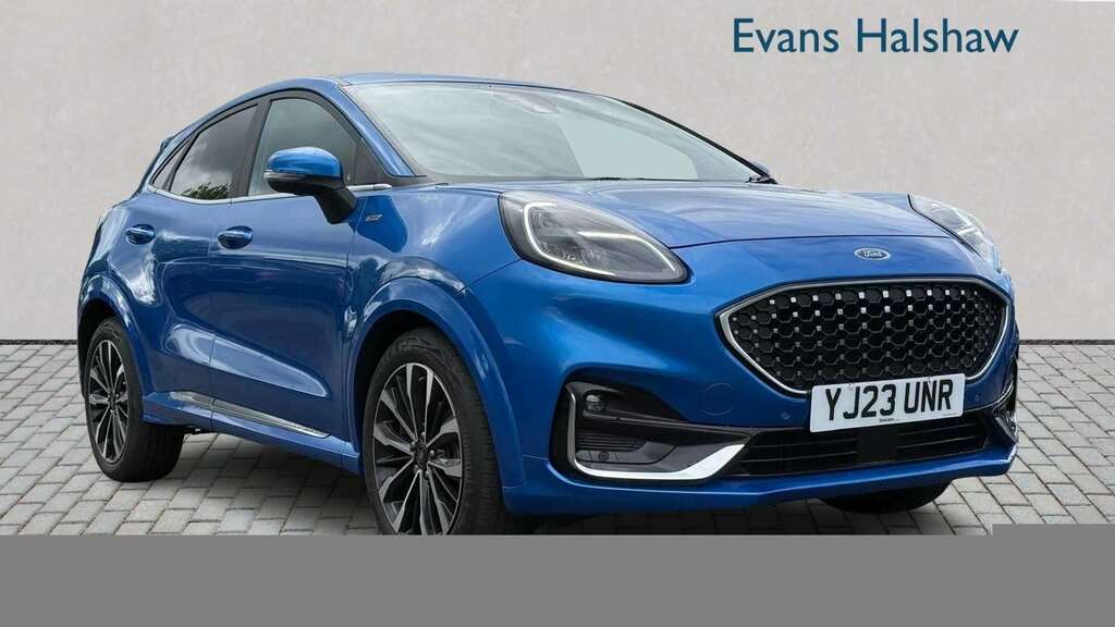 Ford Puma 1.0 Ecoboost Hybr Mhev 155 St-line Vignale Dct Blue