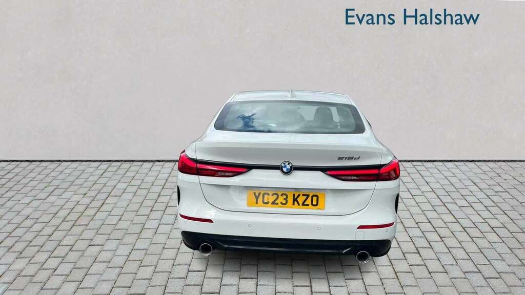 BMW 2 Series 218D Sport Step Live Cockpit Prof 2023 YC23KZO White #4