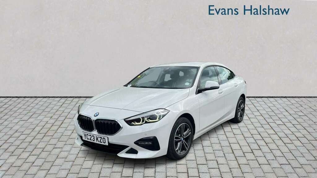 BMW 2 Series 218D Sport Step Live Cockpit Prof 2023 White