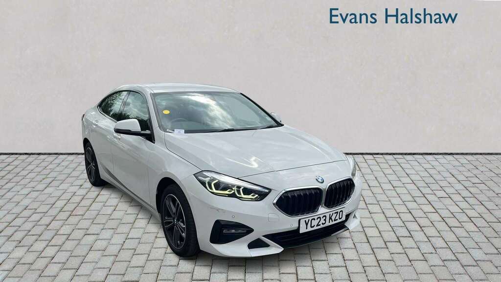 BMW 2 Series 218D Sport Step Live Cockpit Prof 2023 YC23KZO White #2