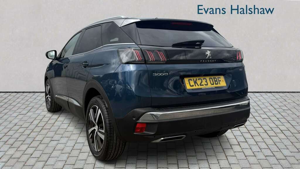 Peugeot 3008 1.2 Puretech Gt Eat8 2023 CK23OBF Blue #5