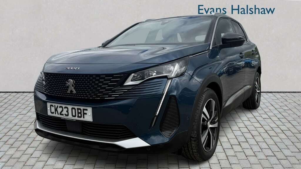 Peugeot 3008 1.2 Puretech Gt Eat8 2023 CK23OBF Blue #3