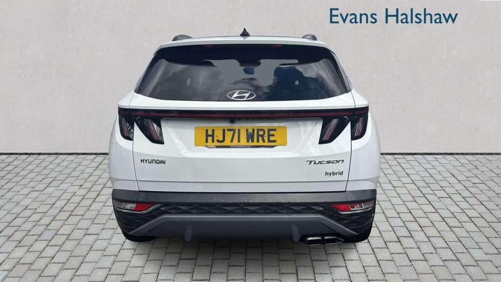 Hyundai Tucson 1.6 Tgdi Hybrid 230 Ultimate 2Wd 2021 HJ71WRE White #5