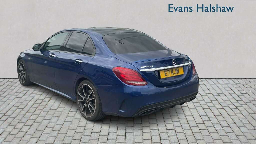 Mercedes-Benz C Class C43 4Matic Premium Plus 2017 NX17LWN Blue #4