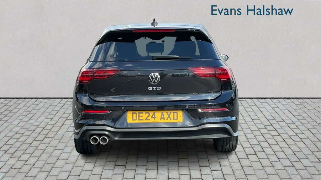 Volkswagen Golf 2.0 Tdi 200 Gtd Dsg 2024 DE24AXD Black #5