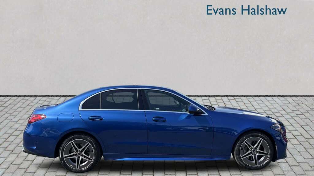 Mercedes-Benz C Class C300e Amg Line 9G-tronic 2023 YK73OBE Blue #3