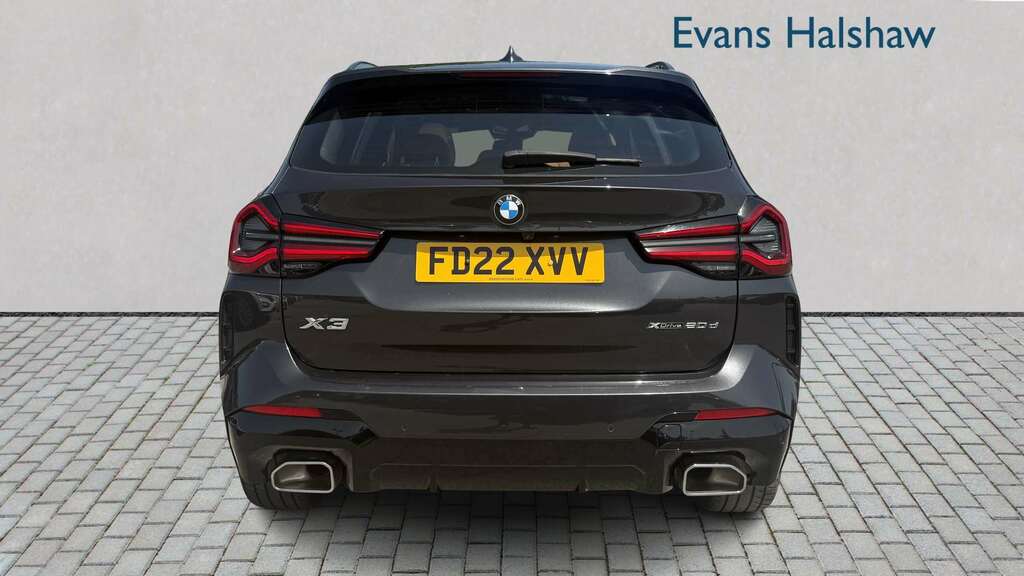 BMW X3 Xdrive20d Mht M Sport Step 2022 FD22XVV Grey #4