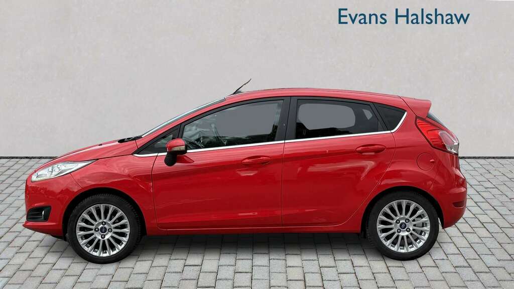 Ford Fiesta 1.0 Ecoboost Titanium 2014 NU14SFF Red #4