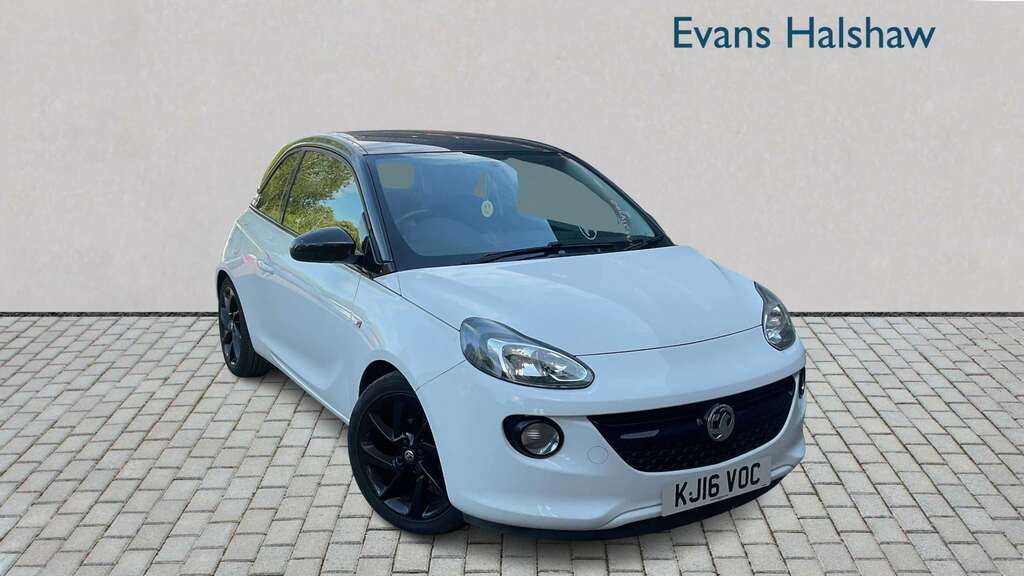Vauxhall Adam 1.2I Energised 2016 KJ16VOC White #2