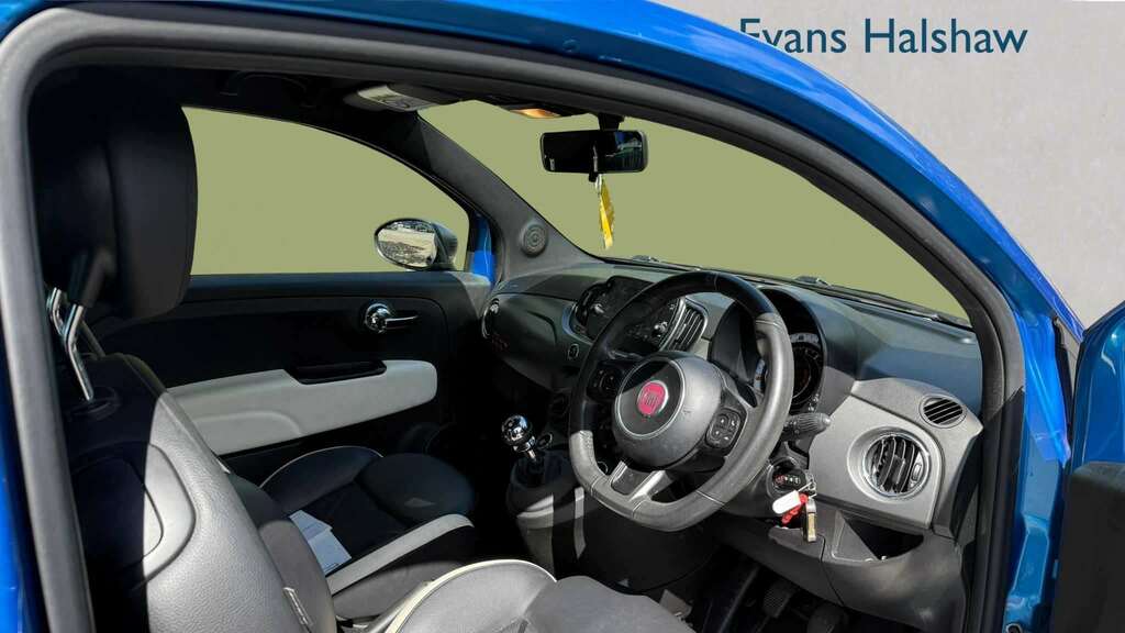 Fiat 500 1.2 S 2018 MX68LVR Blue #5