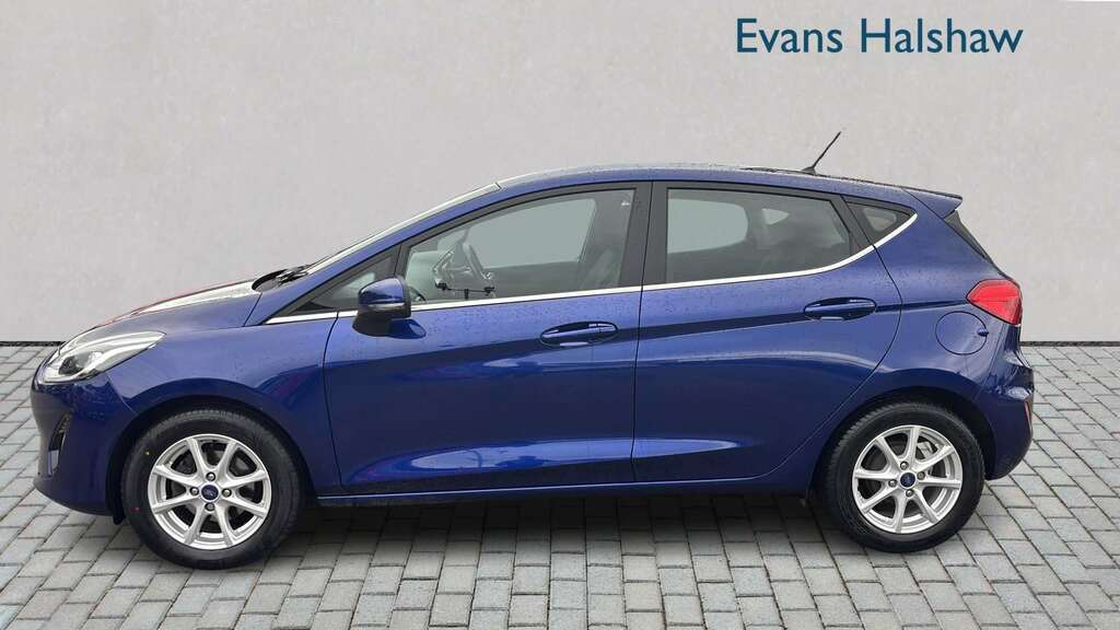 Ford Fiesta 1.0 Ecoboost Zetec 2017 NA67RUU Blue #3