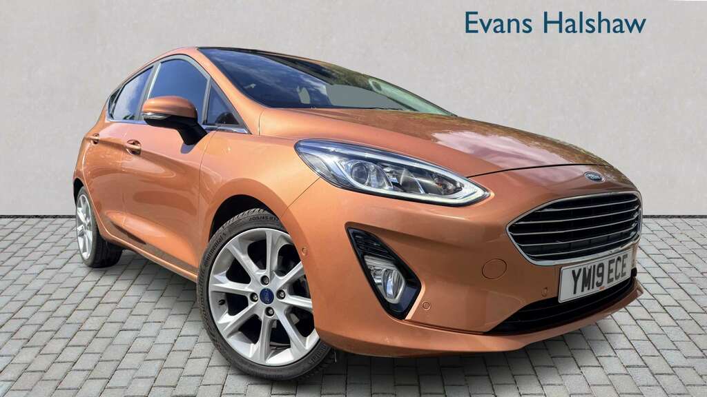 Ford Fiesta 1.0 Ecoboost Titanium Bo Play 2019 Brown