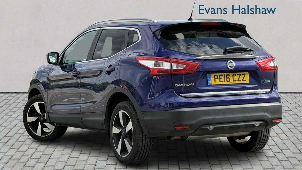 Nissan Qashqai 1.5 Dci N-tec 2016 PE16CZZ Blue #2