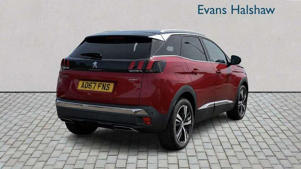 Peugeot 3008 1.2 Puretech Gt Line 2017 AO67FNS Red #3