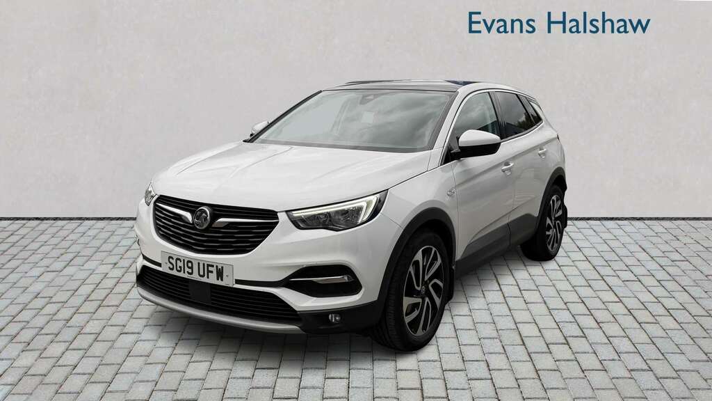 Vauxhall Grandland X 1.2 Turbo Elite Nav 2019 SG19UFW White #2