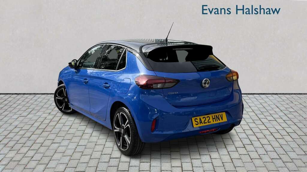 Vauxhall Corsa 1.2 Turbo Elite Edition 2022 SA22HNV Blue #2