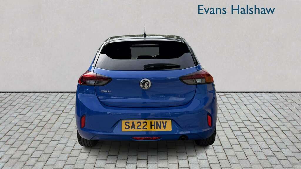 Vauxhall Corsa 1.2 Turbo Elite Edition 2022 SA22HNV Blue #3