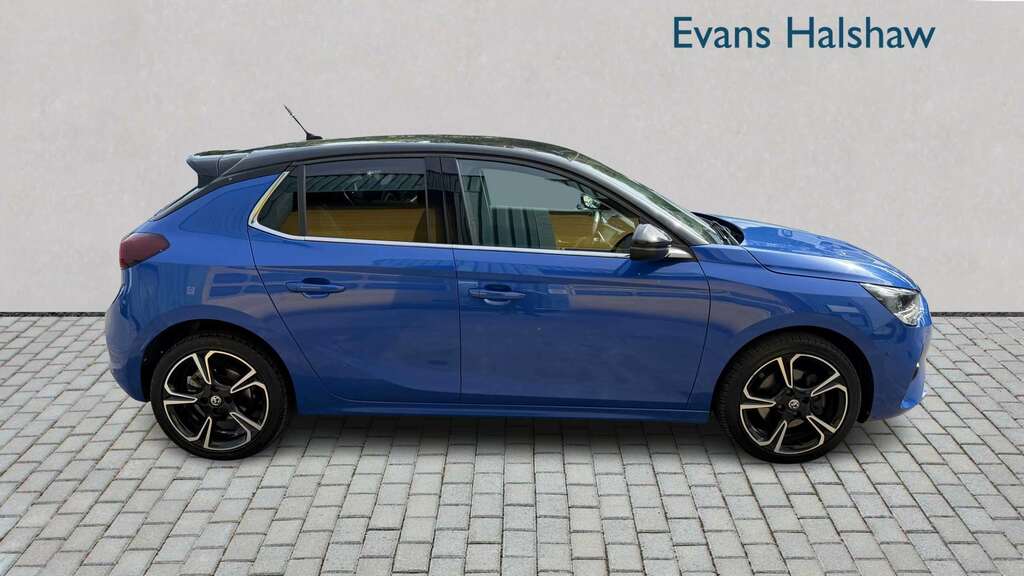 Vauxhall Corsa 1.2 Turbo Elite Edition 2022 SA22HNV Blue #4