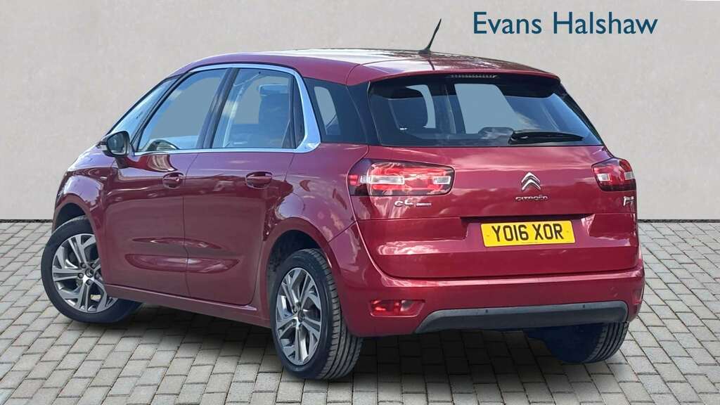 Citroen C4 Picasso 1.6 Bluehdi Exclusive Eat6 2016 Red #2