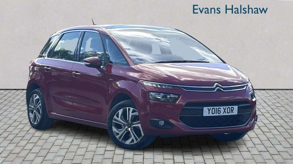 Citroen C4 Picasso 1.6 Bluehdi Exclusive Eat6 2016 Red