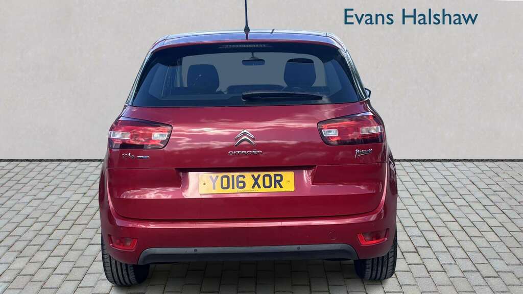 Citroen C4 Picasso 1.6 Bluehdi Exclusive Eat6 2016 Red #5