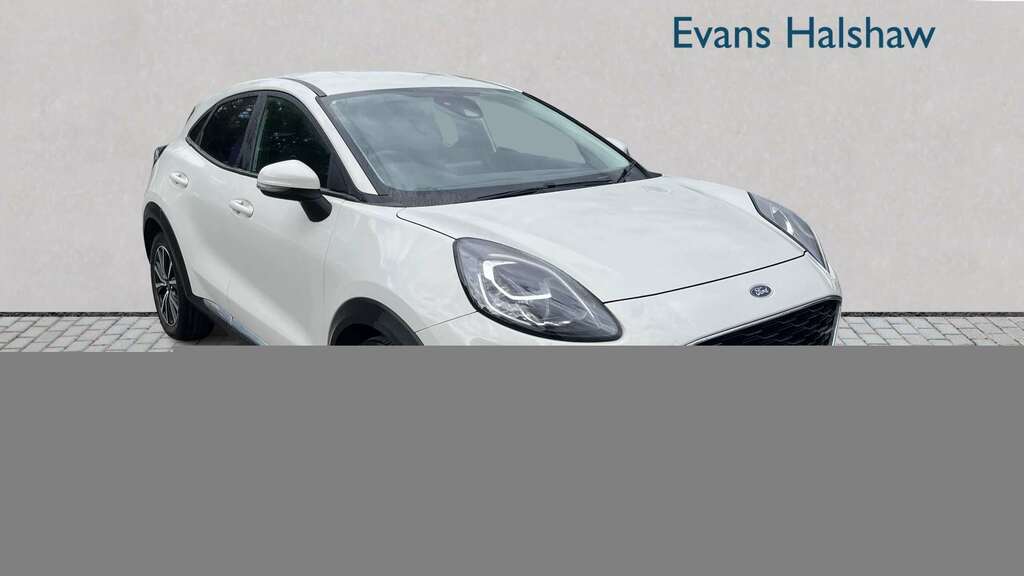 Ford Puma 1.0 Ecoboost Hybrid Mhev 155 Titanium 2020 White