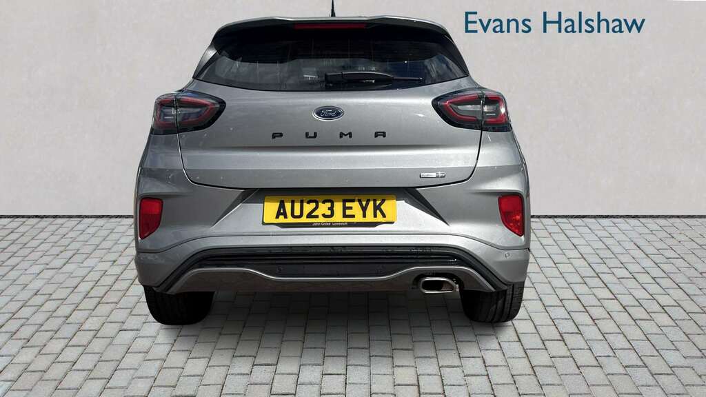 Ford Puma 1.0 Ecoboost Hybrid Mhev St-line 2023 AU23EYK Silver #5