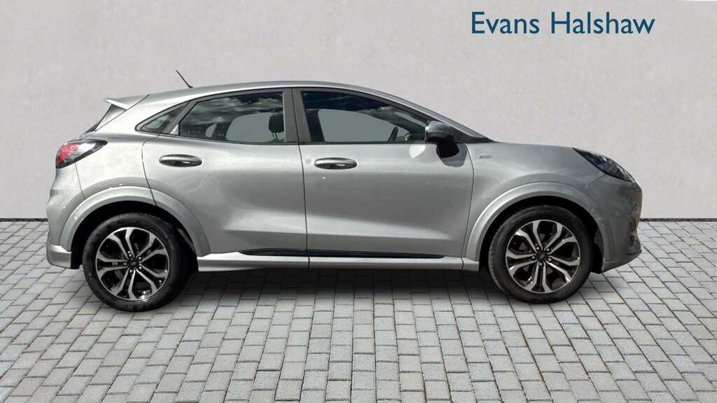 Ford Puma 1.0 Ecoboost Hybrid Mhev St-line 2023 AU23EYK Silver #4
