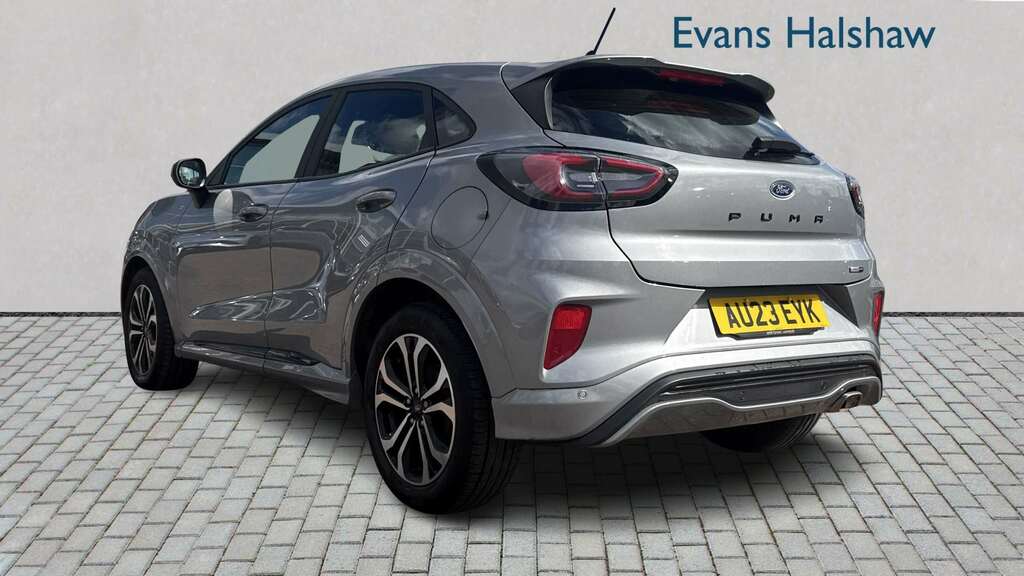 Ford Puma 1.0 Ecoboost Hybrid Mhev St-line 2023 AU23EYK Silver #2