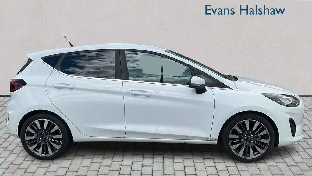 Ford Fiesta 1.0 Ecoboost Hbd Mhev 125 Titanium X 2023 MC23UCB White #3