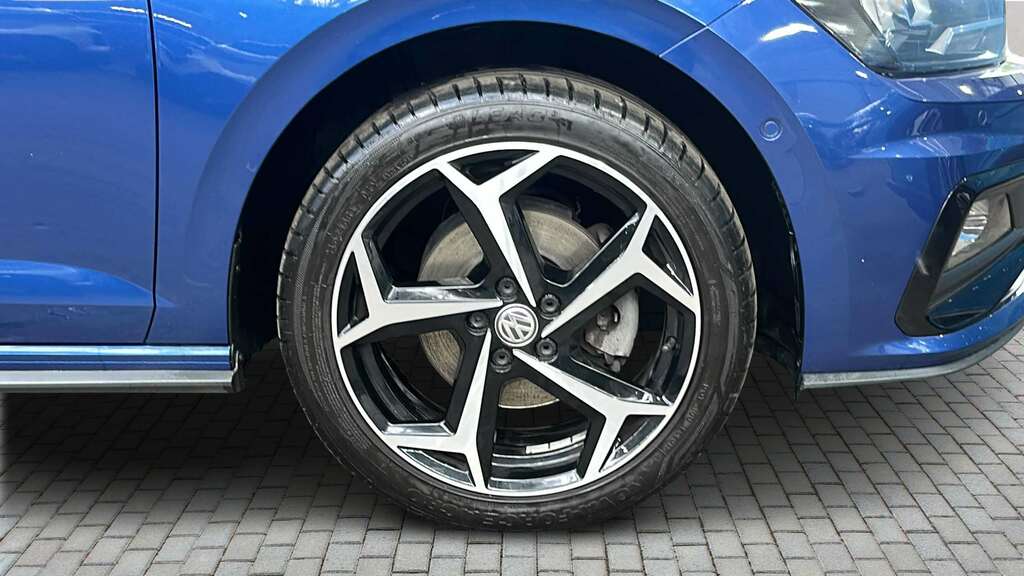 Volkswagen Polo 1.0 Tsi 115 R-line 2020 DA20JHF Blue #6