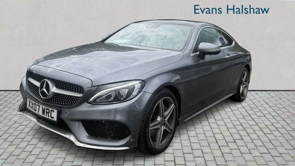 Mercedes-Benz C Class C200 Amg Line Premium Plus 9G-tronic 2017 Grey