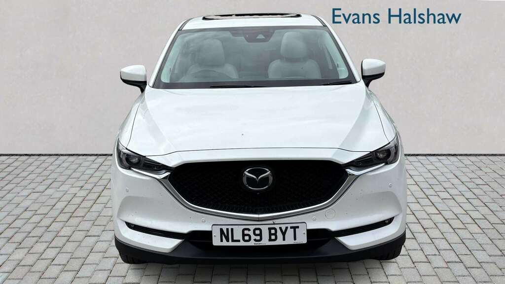 Mazda CX-5 2.2D 184 Sport Nav Awd 2019 NL69BYT White #4