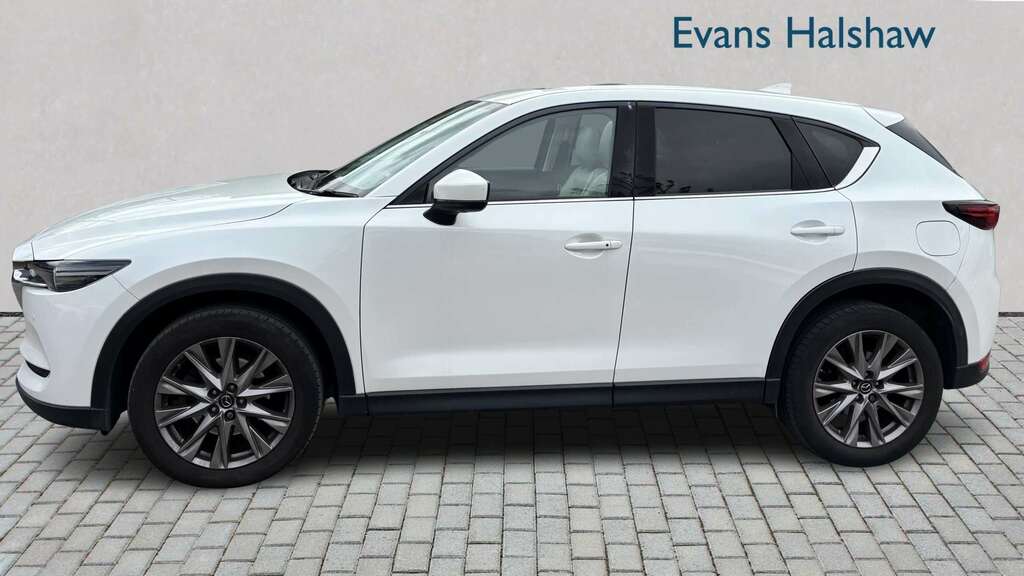 Mazda CX-5 2.2D 184 Sport Nav Awd 2019 NL69BYT White #3
