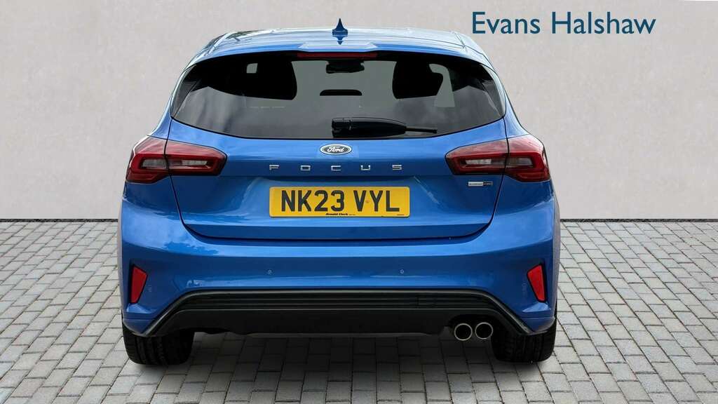 Ford Focus 1.0 Ecoboost Hybrid Mhev 155 St-line Vignale 2 NK23VYL Blue #6