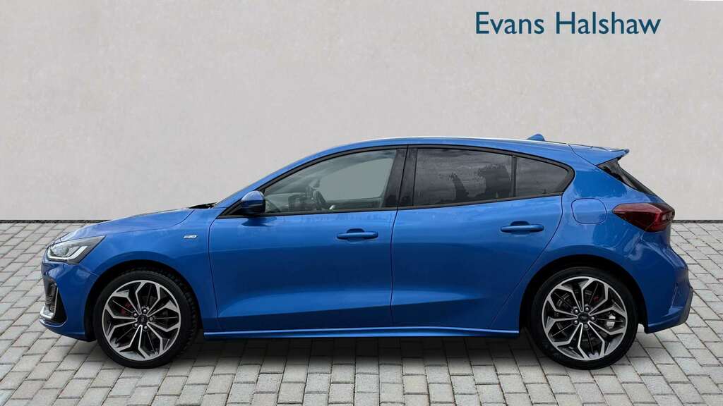 Ford Focus 1.0 Ecoboost Hybrid Mhev 155 St-line Vignale 2 NK23VYL Blue #5