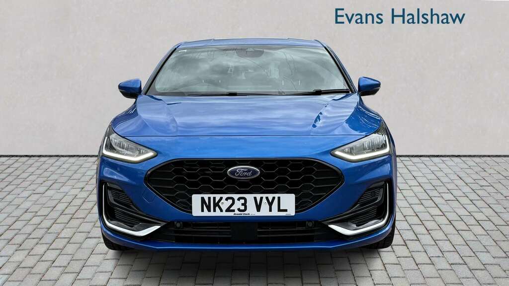 Ford Focus 1.0 Ecoboost Hybrid Mhev 155 St-line Vignale 2 NK23VYL Blue #3