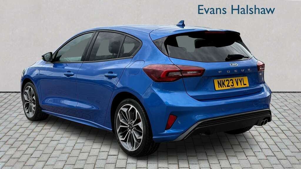 Ford Focus 1.0 Ecoboost Hybrid Mhev 155 St-line Vignale 2 NK23VYL Blue #2