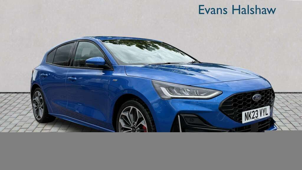 Ford Focus 1.0 Ecoboost Hybrid Mhev 155 St-line Vignale 2 Blue